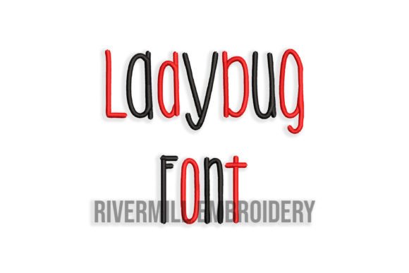 Ladybug Font: Cute, Clear & Craft-Fair Ready